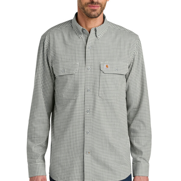 Rugged Flex ® Plaid Long Sleeve Shirt Thumbnail