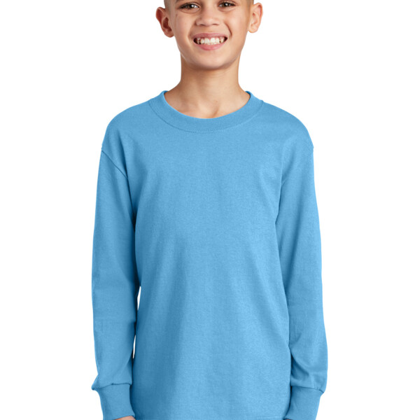 Youth Long Sleeve Core Cotton Tee Thumbnail