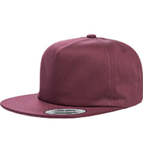 Adult Unstructured 5-Panel Snapback Cap Thumbnail