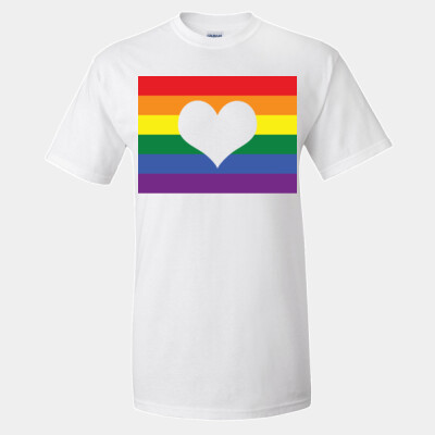 Pride Flag with heart Thumbnail